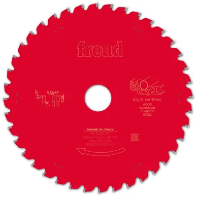 Image de Lame pour scie circulaire portative FREUD - Ø210 2,4/1,6 AL30 Z40 TPB 0° - F03FS09886 -FR15M001M