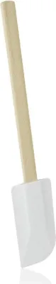 Immagine prodotto di Metaltex 252510010 Raschietto per pasta con manico in legno 27 cm, bianco/naturale