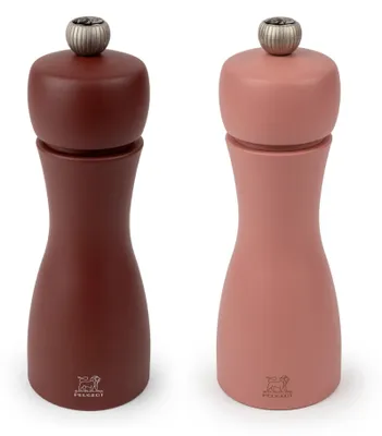 Image de Peugeot Tahiti Set de moulins à poivre/sel 2 pièces 15 cm Marron