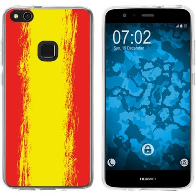 Produktbild von PhoneNatic Case kompatibel mit Huawei P10 Lite Silikon-Hülle WM Spanien M11