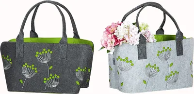 Produktbild von Gilde Filz Shoppingbag Dillblüte