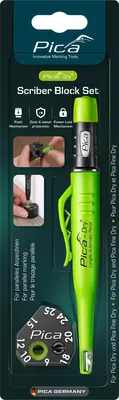 Produktbild von Pica Dry Longlife Automatic Pencil Tieflochmarker + Scriber Block Anzeichenhilfe