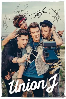 Obrázok produktu pre Union J – Selfie – 61 x 91,5 cm – plagát