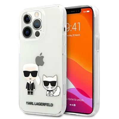 Image de Karl Lagerfeld Klhcp13Xcktr Iphone 13Pro Max 6,7 Hardcase Transparent Karl & Choupette