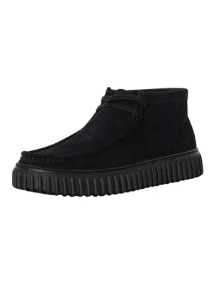 Produktbild von Clarks Torhill Hi Wildlederschuhe, Schwarz 40 EU