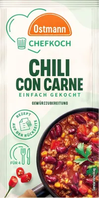 Zdjęcie produktu dla Ostmann Chef's Chilli con Carne opakowanie do przygotowania przyprawy 15g