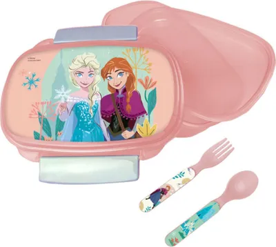 Produktbild von Disney Eiskönigin Together Lunchbox + Besteckset