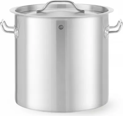 Image de HENDI Marmite - avec couvercle, Budget Line, 50L, ⌀400x(H)400mm
