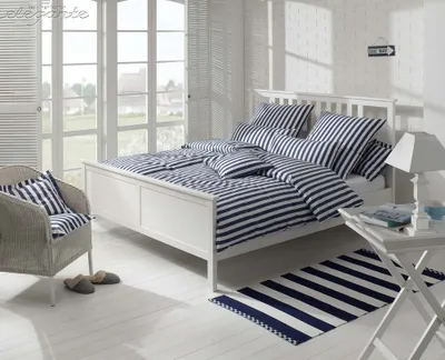Produktbild von elegante Perkal-Bettwäsche-Garnitur Lido Farbe hellblau Größe 200x220cm + 80x80