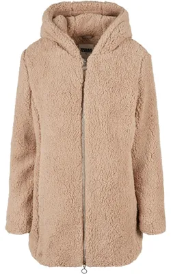Produktbild von Urban Classics Damen Ladies Sherpa Jacket Jacke, softtaupe, S