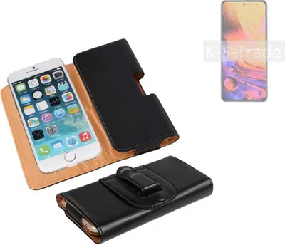 Produktbild von K-S-Trade Schützhülle Handyhülle kompatibel mit ZTE Axon 30 Pro Holster Gürtel Tasche Schutzhülle Handy-Tasche Smartphone Case Seitentasche