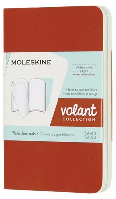 Produktbild von MOLESKINE: Moleskine Volant Journals XS Plain Coral Orange A