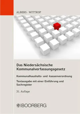 Produktbild von Das Niedersächsische Kommunalverfassungsgesetz