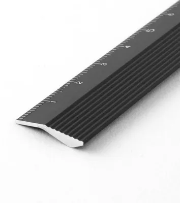 Produktbild von Lineal Messlineal Zeichenlineal - 15 cm - Aluminium - Metrische Skala -  Japan