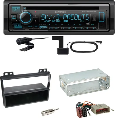 Produktbild von Kenwood KDC-BT960DAB Bluetooth USB Digitalradio Einbauset für Ford Fiesta Fusion