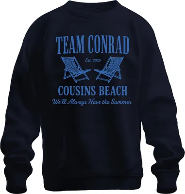 Produktbild von Team Conrad Cousins Beach We'll Always Have Summer I got pretty Uni Sweatshirt Pullover, Navy, XL