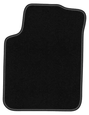 Image de Tapis conducteur en moquette pour Citroen C3 I 2002-2009 (à hayon) – 1 pièce, noir, sur mesure – Wielganizator BASIC
