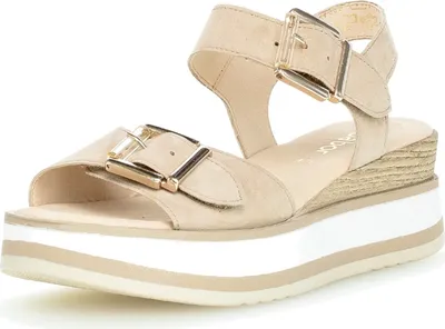Produktbild von Gabor Plateau Sandaletten Damen 31333131373133 Beige 44 EU