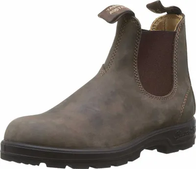 Produktbild von Blundstone Blundstone 585 Rustic Braun Leather (550 Series) Rindsleder Größe: 43 Schmal