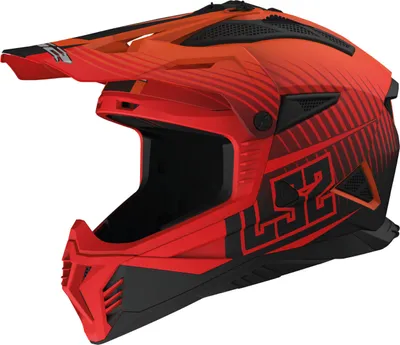 Produktbild von LS2 MX708 Fast II Duck Motocross Helm, neon-rot, 3XL (65/66)