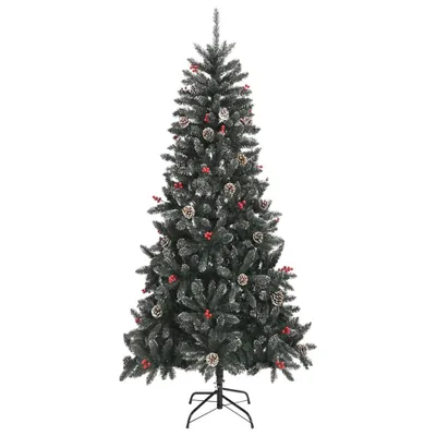 Immagine prodotto di vidaXL Albero di Natale artificiale con supporto verde 240 cm PVC