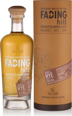 Produktbild von Birkenhof Fading Hill German Single Rye Whisky Holzfass gereift 700ml