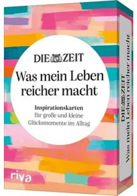 Obrázek produktu pro DIE ZEIT 'Was mein Leben reicher macht' - Inspirationskarten für große und kleine Glücksmomente im Alltag