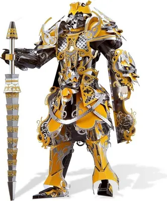 Zdjęcie produktu dla Puzzle 3D Piececool, Gardianul, Metal, 156 piese