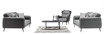 Produktbild von Sofaset Sofa-Set Sitzgruppe Couchgarnitur Polsterset Lounge Sofagarnitur 3+3+1