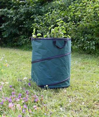 Image de Sac De Jardin 117 L Pliable Dimensions H. 60 X ø 50 Cmvolume 117 L