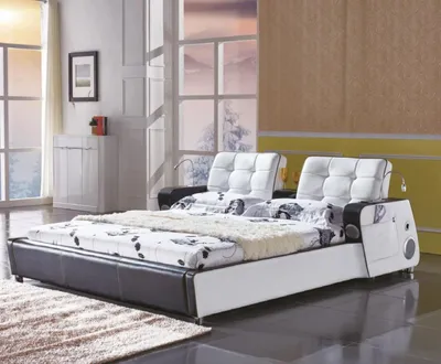 Produktbild von Multifunktion Bett Doppelbetten Modernes Bettgestell Betten 180x200cm