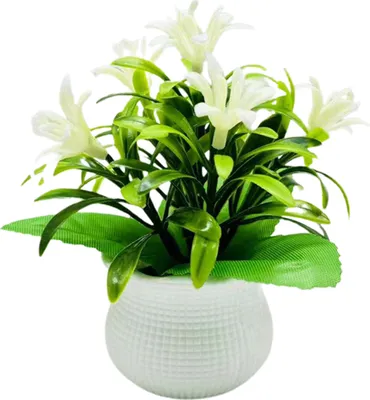 Produktbild von Künstliche Topfpflanzen, 5 Orchideenblütenköpfe, für Zuhause, Büro, Tischdekoration, Hochzeit, Kunstblumen, Bonsai, für drinnen und draußen, Schreibtischdekoration