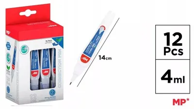 Productafbeelding van Correctievloeistof in pen, 4 ml, 12 stuks