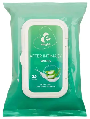 Productafbeelding van EasyGlide Vochtige doekjes voor na de intimiteit