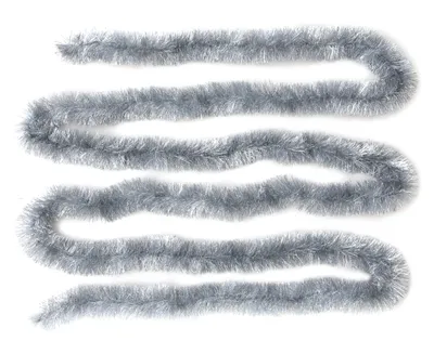 Produktbild von Girlande Lametta Doxa Silber Ø 70 mm x 6 m