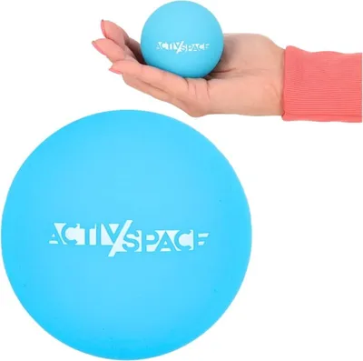 Produktbild von Silikon-Massageball Lacrosseball - blau