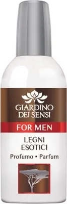 Immagine prodotto di Giardino dei Sensi Legni Esotici Eau de Parfum Aromatico per uomo 100ml