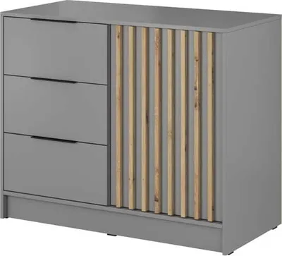 Produktbild von Kommode Nelly 2D grau