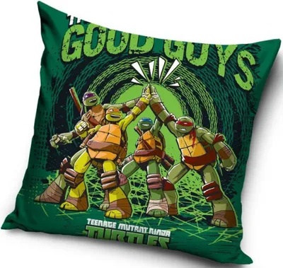 Produktbild von Ninja Turtles Kissenbezug Maße ca.: 40 x 40 cm