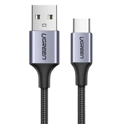 Produktbild von Ugreen 60125, 0,5 m, USB A, USB C, USB 2.0, 480 Gbit/s, Schwarz