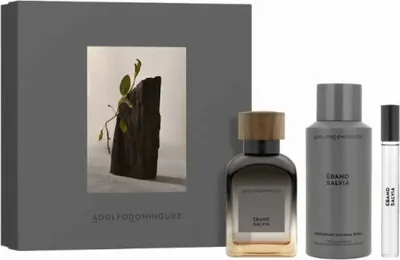 Image de Adolfo Domínguez Ebony Salvia Eau de Parfum, Etui 120 ml + Geschenk