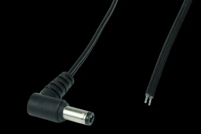 Zdjęcie produktu dla Wysokiej jakości kabel DC 1 m, TLYp 0,5 mm, wtyczka 2,5 x 5,5