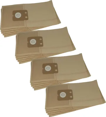Produktbild von vhbw 20x Staubbeutel Ersatz für Nilfisk 107413077 für Staubsauger - 23cm x 21,5cm Sandfarben
