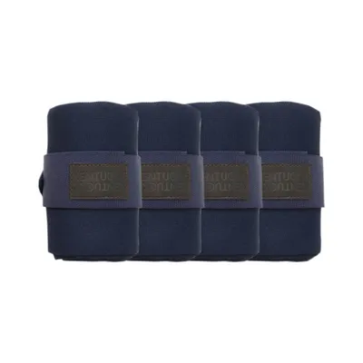 Image de Kentucky Horsewear Set de 4 bandages d'écurie anti-salissures, couleur:marine