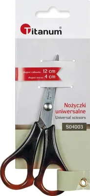Produktbild von Nożyczki bursztynowe ze stali nierdzewnej 12 cm