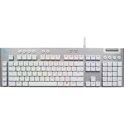 Produktbild von Logitech G 920-011359 - Kabelgebunden - USB - Mechanischer Switch - QWERTY - RGB-LED - Wei