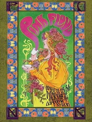 Image de Pink Floyd - 1966 - 30x40cm - Affiche Poster