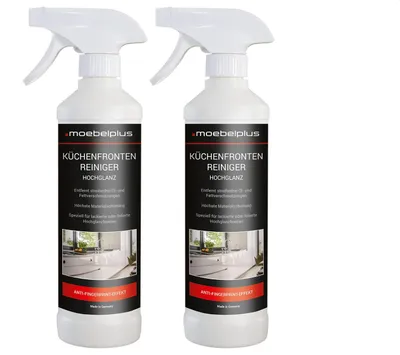 Produktbild von moebelplus Küchenfronten-Reiniger Hochglanz - 2er Set