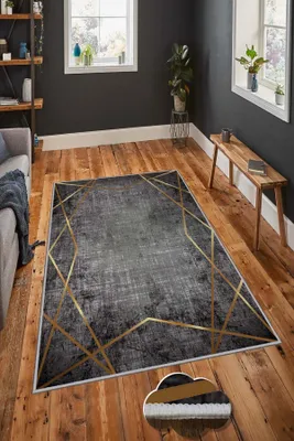 Produktbild von Conceptum Hypnose, HMNT753- HMNT753HFT, Bunt, Teppichläufer, 100 x 200 cm, 100% POLYESTER