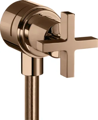 Immagine prodotto di hansgrohe AXOR Citterio hansgrohe Fixfit Robinet d'arrêt avec poignées transversales, 39883300, 39883300